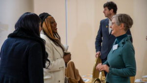 Tracy Spence with BBC Reporter